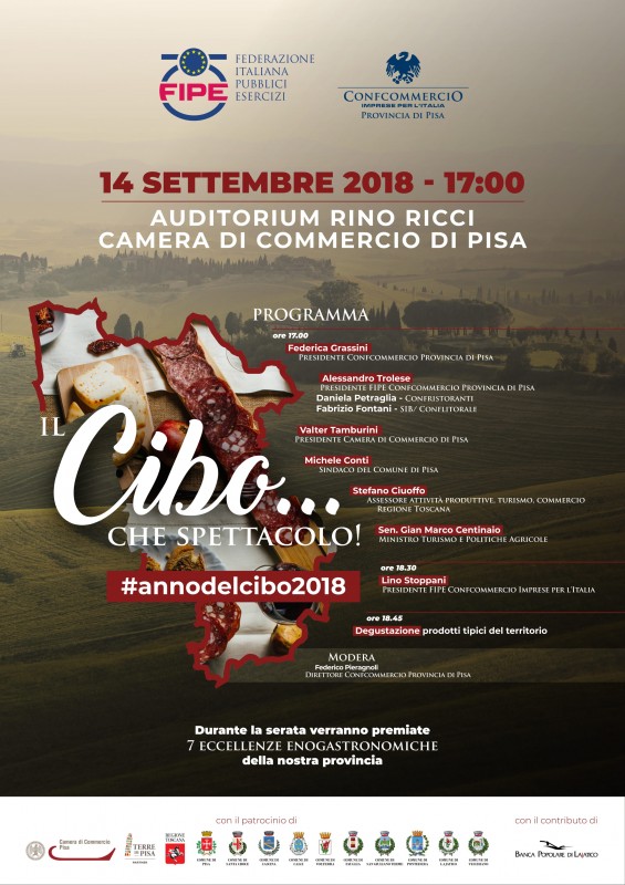 Locandina Il Cibo...che spettacolo